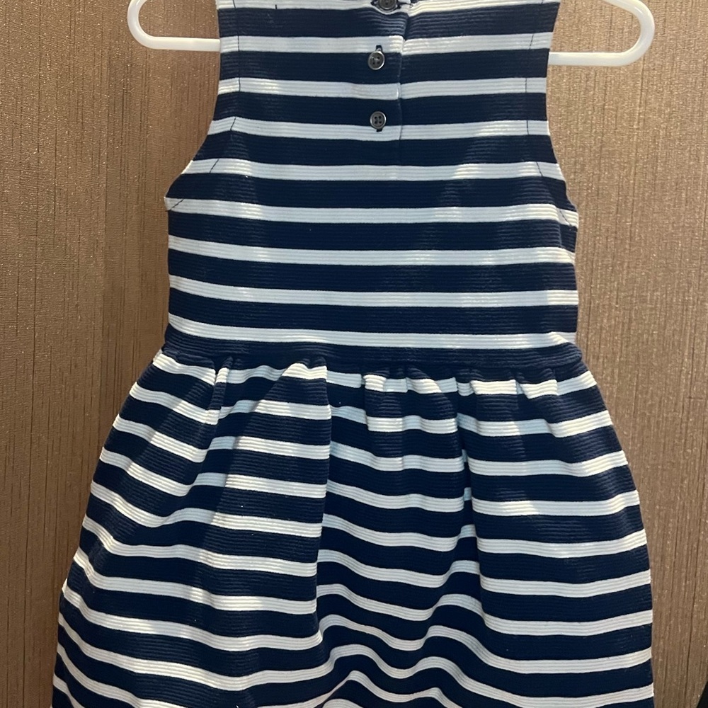 Baby GAP Kids Navy and White Striped Top - Picture 2 of 5